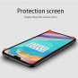 I VIKKLY OnePlus 6T Case with HD Screen Protector, Slim Acrylic Clear Case Trans