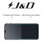JD Compatible for 8Pack OnePlus 6T Screen Protector, [Not Full Coverage] Premi