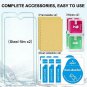Damenv OnePlus 6T Screen Protector [2 Pack], Full Coverage HD Tempered Glass Scr