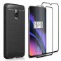 OnePlus 6T Case with Screen Protector, Wineecy Ultra Thin Durable Armour Protect