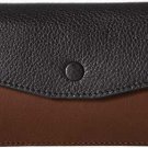 Fossil Lainey Wallet, Black/Brown