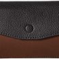 Fossil Lainey Wallet, Black/Brown