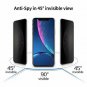 Tensea Privacy Screen Protector for Apple iPhone XR 6.1 inch, AntiSpy Tempered