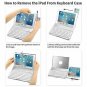 iPad Keyboard Case for iPad Pro 9.7 Inch, New 2018 iPad, 2017 iPad, iPad Air 1 a
