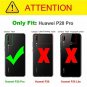JD Compatible for 2Pack P20 Pro Screen Protector (Not Glass), [No Lifted Edges