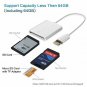 GOLDFOX SD Card Camera Reader for iPhone iPad [UpgradedSupport iOS 9.2 or up] T