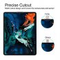 Fintie Tempered Glass Screen Protector for iPad Pro 12.9 3rd Gen 2018, [Support