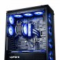 upHere 3Pack 120mm 3Pin High Airflow Quiet Edition Blue LED Case Fan for PC Ca