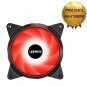 upHere 3Pack 120mm PWM High Airflow Quiet Edition Red LED Case Fan for PC Cases