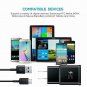 Adaptive Fast Wall Charger Adapter with USB Type C to A Cable Cord Compatible Sa
