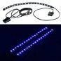 LEDdess PC LED Flexible Light Strip Computer Lighting UV Purple with Magnetic fo