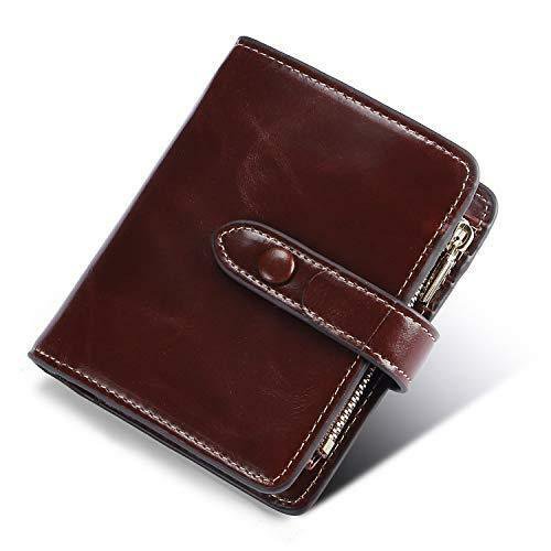 Yafeige Women's RFID Blocking Small Compact Leather Wallet Trifold ...