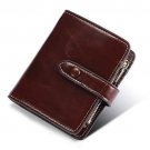 Yafeige Women's RFID Blocking Small Compact Leather Wallet Trifold Ladies Zippe