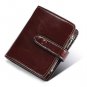 Yafeige Women's RFID Blocking Small Compact Leather Wallet Trifold Ladies Zippe