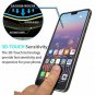 Zeking Full Coverage Tempered Glass Screen Protector Compatible with P20 Lite 2