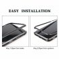 Huawei Mate 10 Pro Case, ZHIKE Magnetic Adsorption Case Metal Frame Tempered Gla
