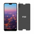 For Huawei P20 Privacy Glass Screen Protector  Full Coverage Tempered Glass Scr