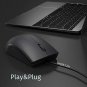 VicTsing Wired Mouse 3Button 1200 DPI, Computer USB Mouse Optical Mice, Compati