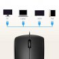 VicTsing Wired Mouse 3Button 1200 DPI, Computer USB Mouse Optical Mice, Compati