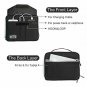 Electronics Organizer, Jelly Comb Double Layer Electronic Accessories Travel Gad