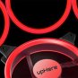 upHere Red Computer Case Fan 120mm LED Silent Fan for Computer Cases, CPU Cooler