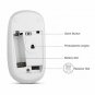 Jelly Comb 2.4G Slim Wireless Mouse with Nano Receiver Less Noise, Portable Mobi