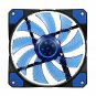 2 Pack Blue 120mm Case Fan Cooling PC and Light Up Computer Case with Cool Look,