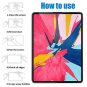 Aigou Screen Protector for iPad Pro 11 Inch [Work with Face ID  Apple Pencil] 9