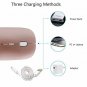 LOVRI 2.4G Rechargeable Slim Wireless Mouse with USB Receiver, 3 Adjustable DPI