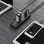 AUKEY CBH18BUSA 10Port Powered USB Hub, 3 Charging Ports, 7 USB 3.0 Data Por
