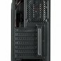 ATX Case, Mid Tower Case with Blue LED Fan/Gaming Case for PC with Side