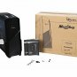 ATX Case, Mid Tower Case with Blue LED Fan/Gaming Case for PC with Side