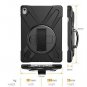 CCMAOiPad Pro 11 Case 2018, [Hand Strap] 360 Degree Rotating Kickstand[Not Sup