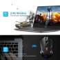 VicTsing Wireless Gaming Mouse with Unique Silent Click, Breathing Backlit, 2 Pr