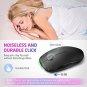 VicTsing Wireless Mouse Slim, Computer Mouse with Noiseless Click, USB Mouse 160
