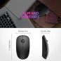 VicTsing Wireless Mouse Slim, Computer Mouse with Noiseless Click, USB Mouse 160