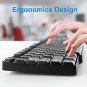 Vander Life Wired USB Keyboard 104 Key Standard Windows Keyboard Works with Wind
