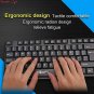 Vander Life Wired USB Keyboard 104 Key Standard Windows Keyboard Works with Wind