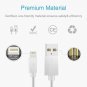 Apple MFi Certified Lightning Cable, Voltmax iPhone Charger w/Reinforced Aramid