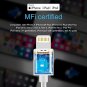 Apple MFi Certified Lightning Cable, Voltmax iPhone Charger w/Reinforced Aramid