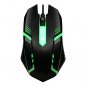 3Button Wired USB Optical Mouse Colorful Glow Compatible with PC Macs Desktops