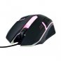 3Button Wired USB Optical Mouse Colorful Glow Compatible with PC Macs Desktops