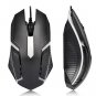 3Button Wired USB Optical Mouse Colorful Glow Compatible with PC Macs Desktops