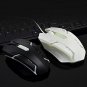 3Button Wired USB Optical Mouse Colorful Glow Compatible with PC Macs Desktops