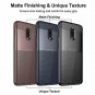 Shockproof Rugged Armor for OnePlus 6T Case with TPU Bumper Coffee