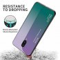 Oneplus 6T Case,Gradient Bicolor 9H Tempered Glass SeriesSlim Light Weight Thin