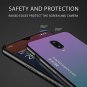 Oneplus 6T Case,Gradient Bicolor 9H Tempered Glass SeriesSlim Light Weight Thin