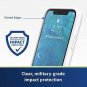 Altigo iPhone XR Case Clear Case with Solid White Bumper