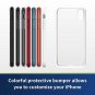 Altigo iPhone XR Case Clear Case with Solid White Bumper