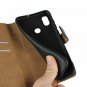 iCoverCase Xiaomi Mi 8 Case, Genuine Leather Wallet Case [Kickstand Magnetic C
